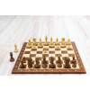 Drevená šachová súprava KLASIK s javorovou šachovnicou