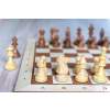 Drevená šachová súprava mahagón PROFESIONÁL 3,5