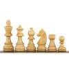 Šachové figúrky PROFESIONÁL z agátu; náhradné