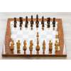 Šachová súprava Golden palisander briar