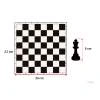 Malý drevený skladací šach