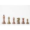 7439 1 sachove figurky staunton zinok bronz