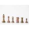7439 sachove figurky staunton zinok bronz