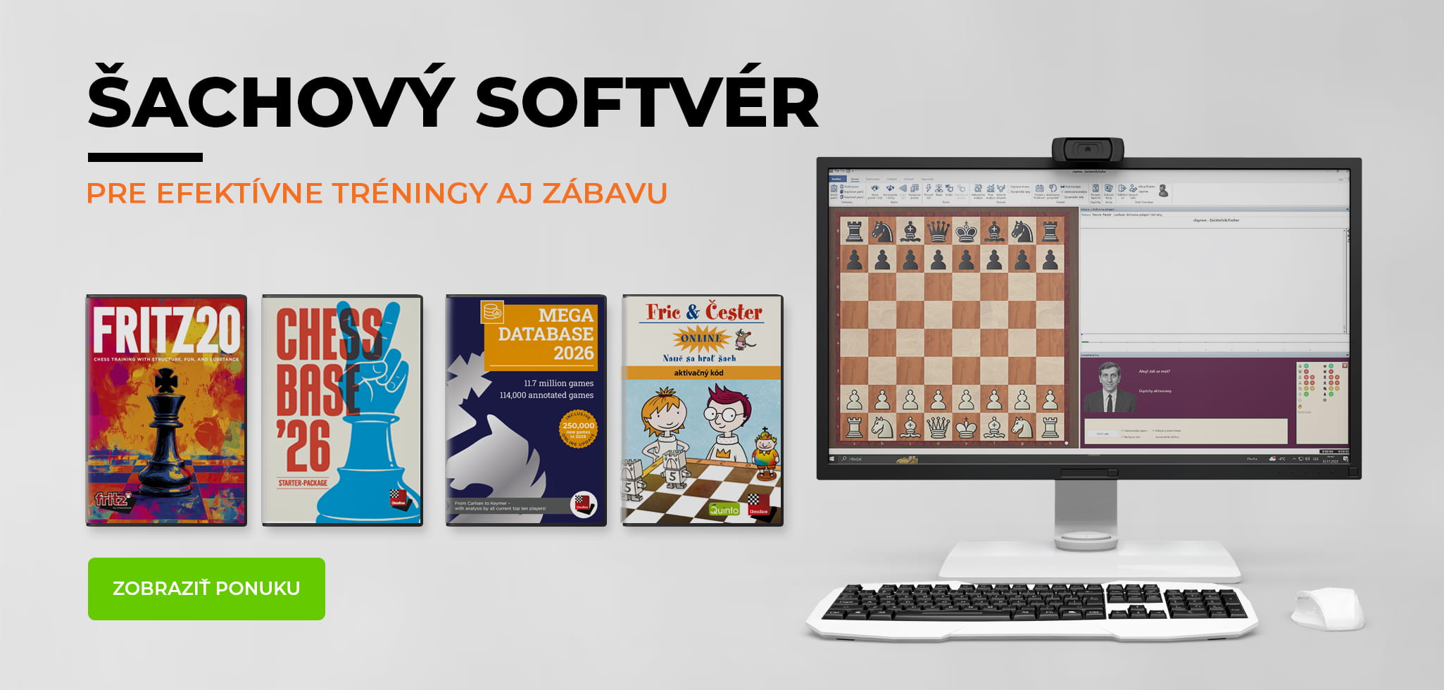 Ponuka šachového softvéru