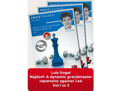 Najdorf: A dynamic grandmaster repertoire against 1.e4 Vol.1 to 3, Luis Engel - verzia na stiahnutie (anglicky)