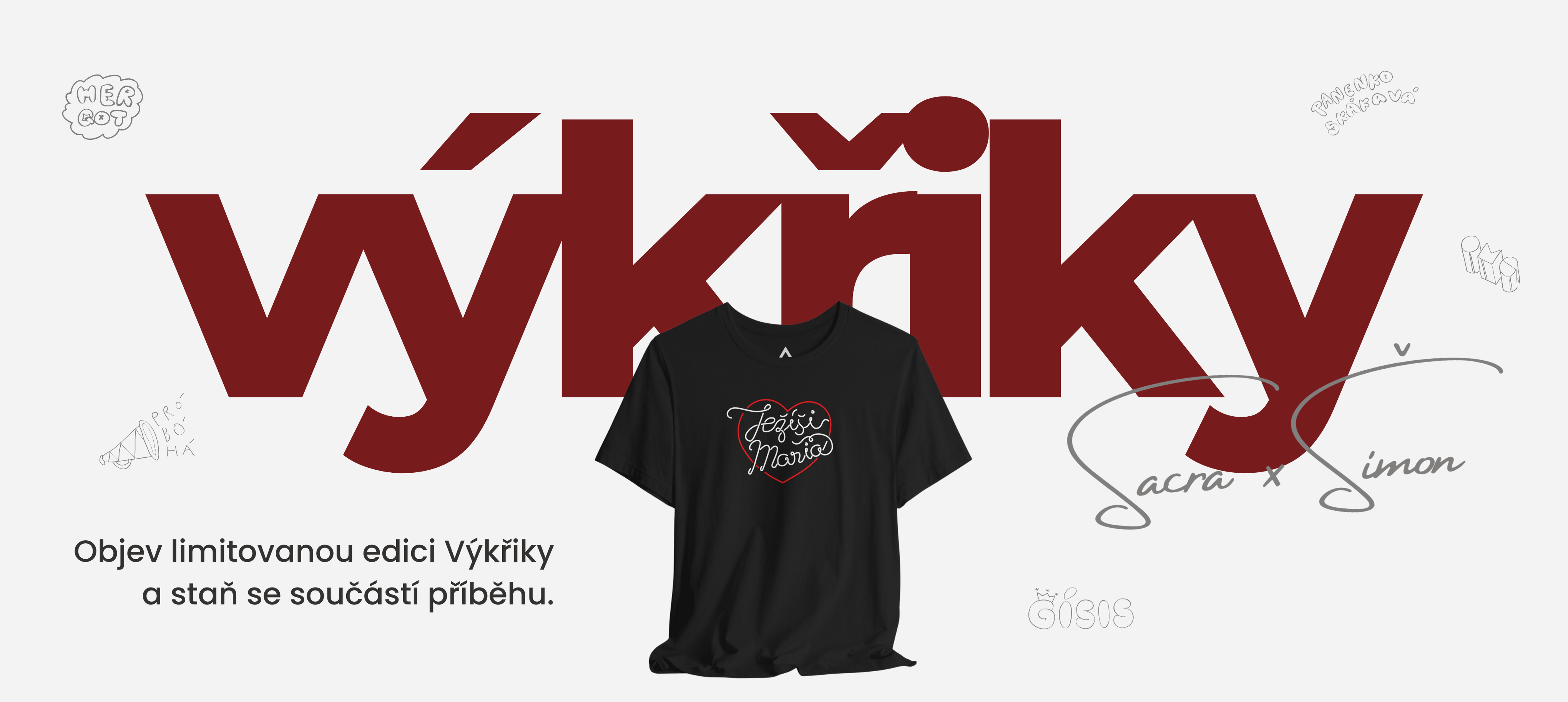 Limitovaná edice Výkřiky - banner