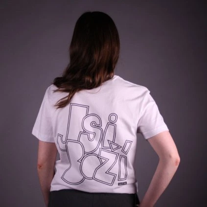 Tričko Jsi Boží (unisex, bílá)