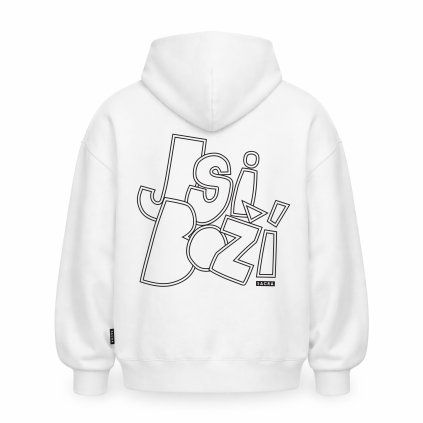 Mikina SACRA white back (2)