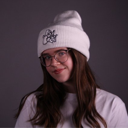 Čepice Jsi Boží (unisex, bílá)