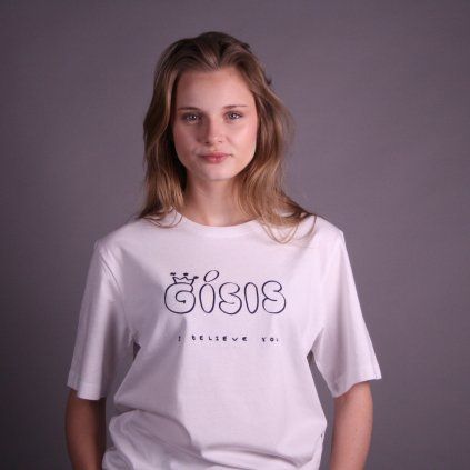 Tričko Gisis (unisex, bílá)