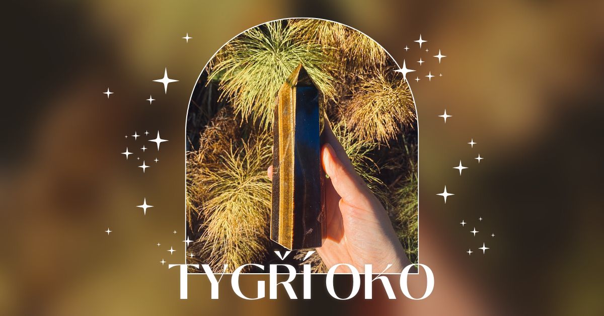 Rituál nabíjení solaru a posílení vůle s tygřím okem