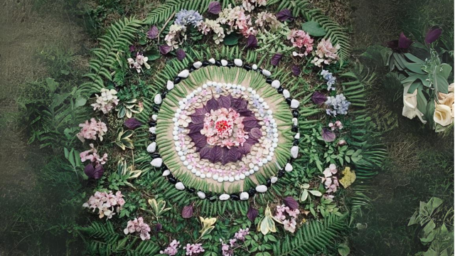 Autumn Mandala of Abundance: How to Create a Ritual of Calm and Wealth in Nature