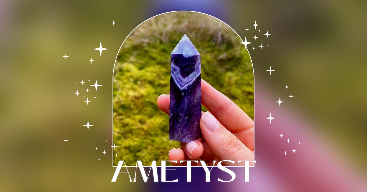 Rituál otevírání se Božské inspiraci s ametystem