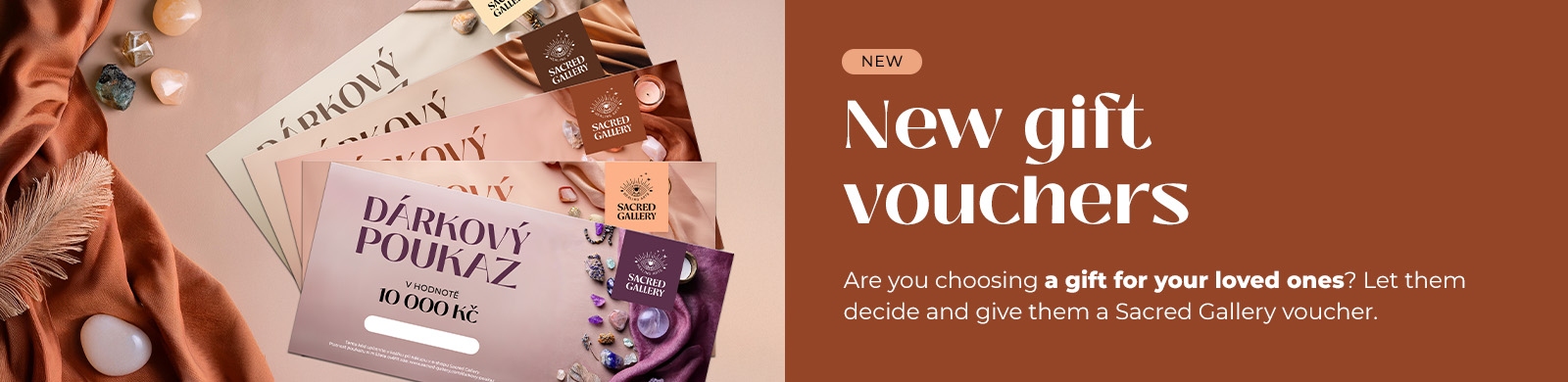New gift vouchers