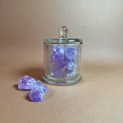 Aroma diffuser with amethyst  aroma diffuser with crystal stones