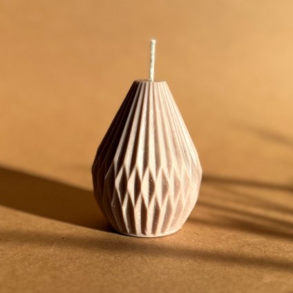 Sójová svíčka - hnědá