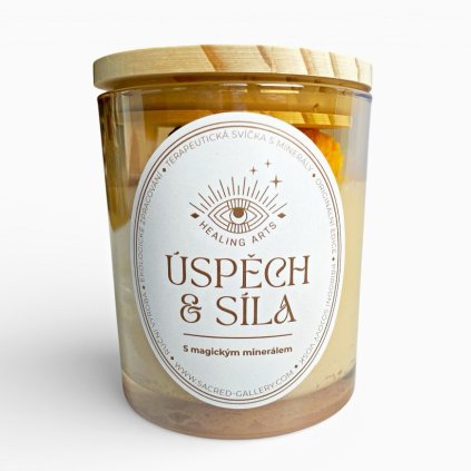 sojová víčka Úspěch a síla s tygřím okem