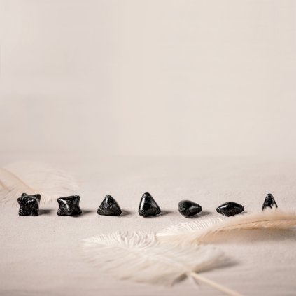 Khuja Stones Black  Shamanic stones set