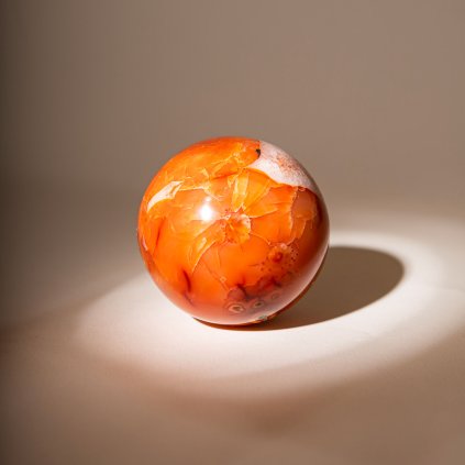 Carnelian Sphere  Stone sphere