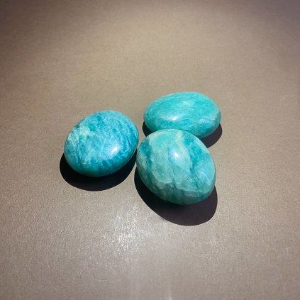 Oblázek Amazonit  malý leštěný minerál