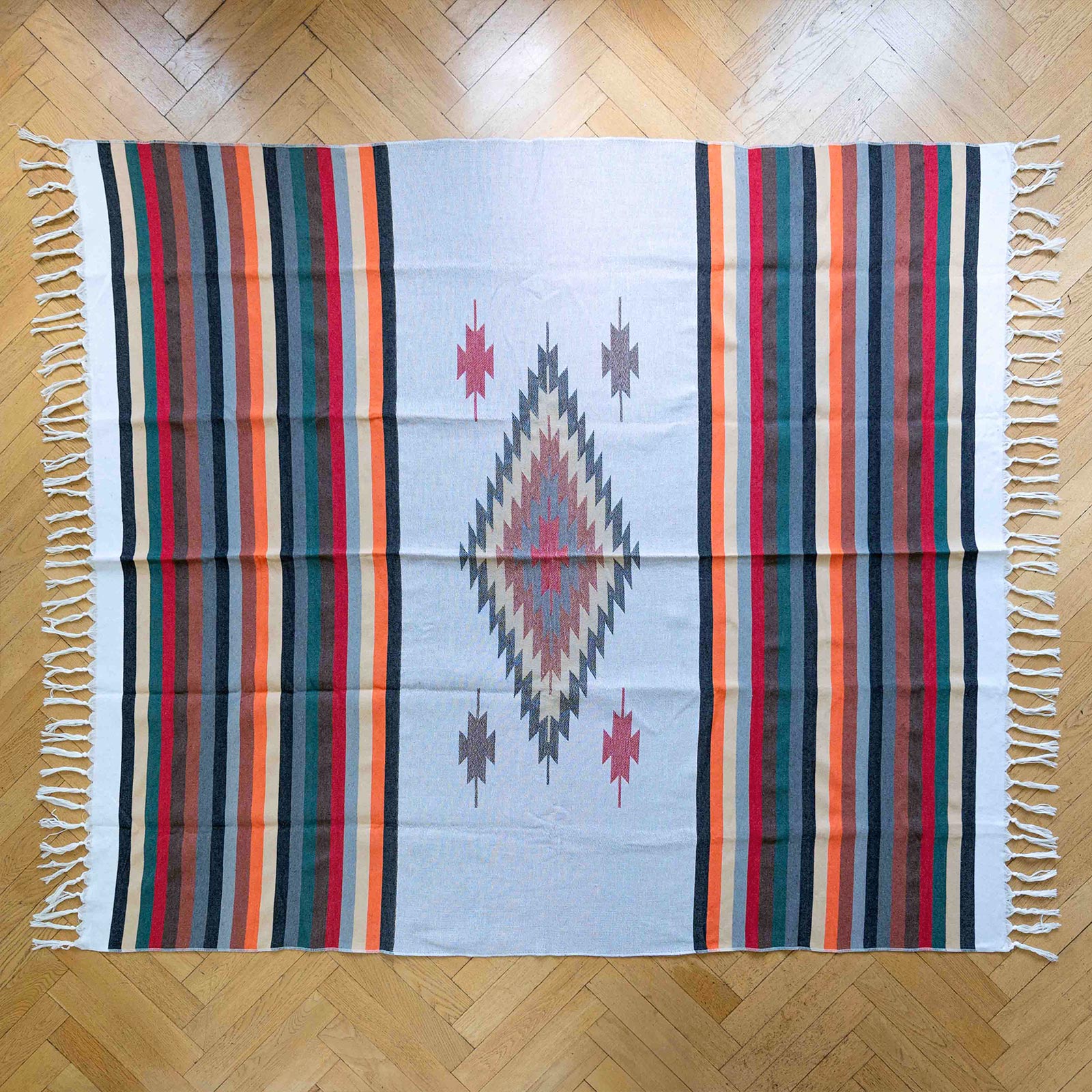 Indian Autumn Blanket Traditionally inspired fabric Sacred Gallery