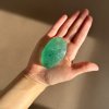 Green Fluorite Pound Stone  Polished mineral stone