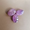 Transparent Amethyst Pound Stone  Polished mineral stone