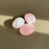 Rose Quartz Pound Stone  Polished mineral stone