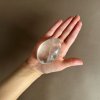 Clear Quartz Pound Stone  Polished mineral stone