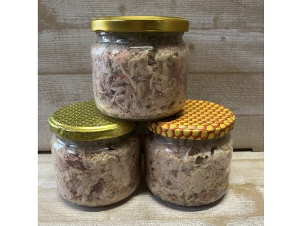 Kuřecí vývarové maso pro psy a kočky, 300g