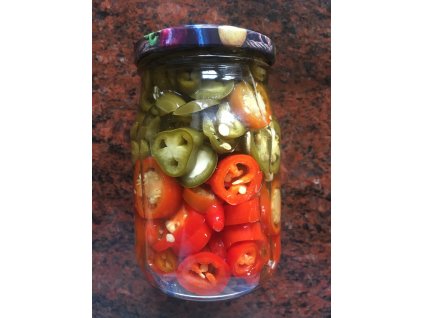 Jalapenos nakládané, moravské