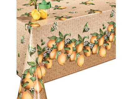 ubrus pvc dekorama citrony
