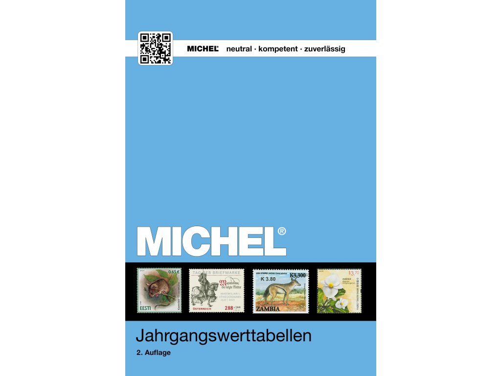 Katalog poštovních známek Michel – Roční tabulky hodnot