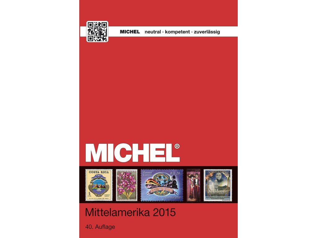 Katalog poštovních známek Michel – Střední Amerika 2015