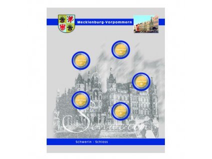 TOPset Einzelblatt 2 Euro "Mecklenburg-Vorpommern"
