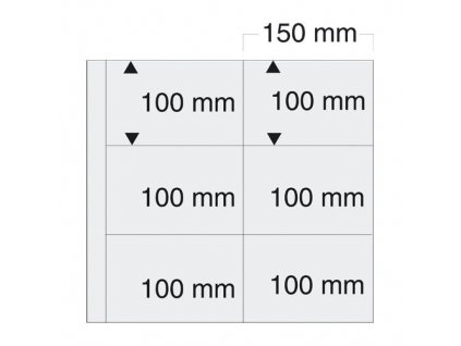 5 listů na pohlednice 100 x 150 mm