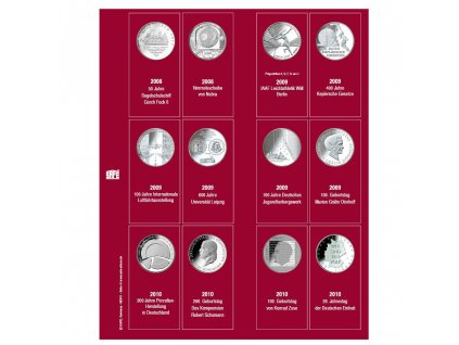 Münzblatt  (2008-2010) Kód: 7342-4