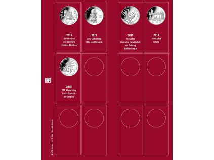 Münzblatt (2015) Kód: 7342-7