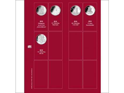 Münzblatt (2016/17) Kód: 7344-1