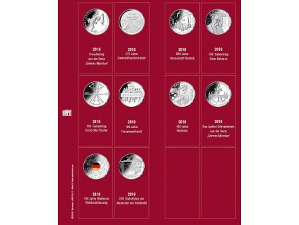 Münzblatt (2018/19) Kód: 7344-2