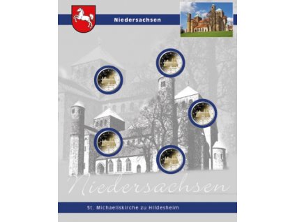 TOPset Einzelblatt 2 Euro "Niedersachsen"
