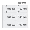 5 listů na pohlednice 100 x 150 mm