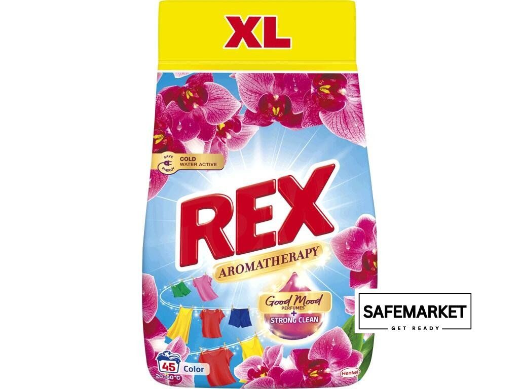Prací prášek REX color 45 praní