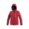 Bunda CXS STRETCH, dětská, softshell (Velikost 120, Barevnost Červená)