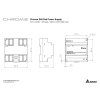 DRC 24V100W1AZ Mechanical Drawing
