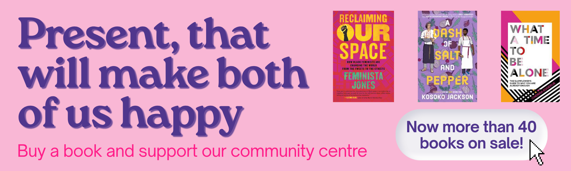 Buy a feminist book for christmas and support a nonprofit