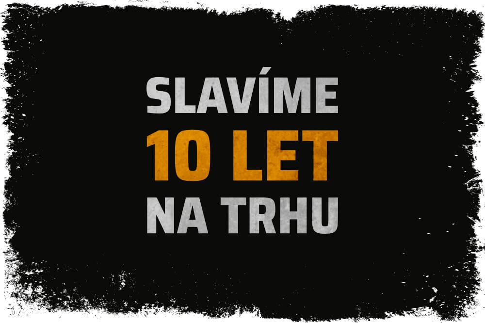 Slavíme 10 let!!! Akce 2 + 1 zdarma
