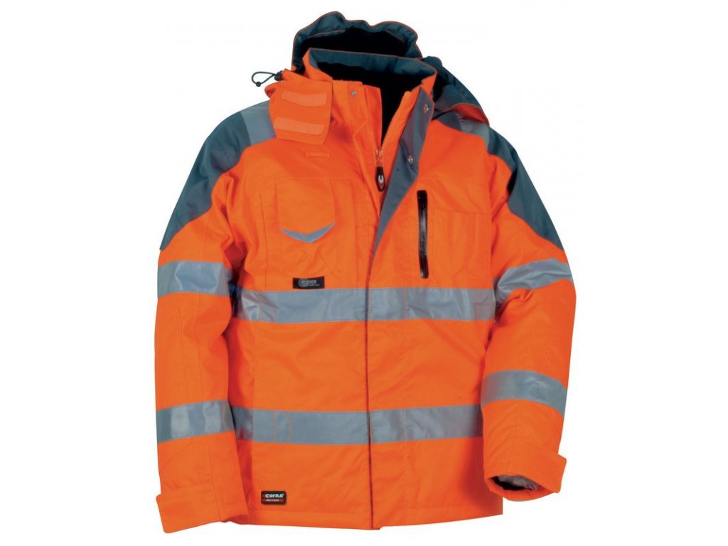 Reflexní zimní bunda COFRA RESCUE za 1 701 Kč | Reflexní pracovní oděvy |  Skladem | Safework.cz