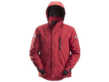 Bunda nepromokavá AllroundWork 37.5® zimní červená (Velikost XS)