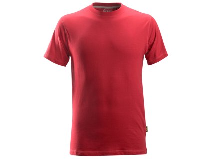 Tričko Classic s krátkým rukávem červené (Velikost XS)